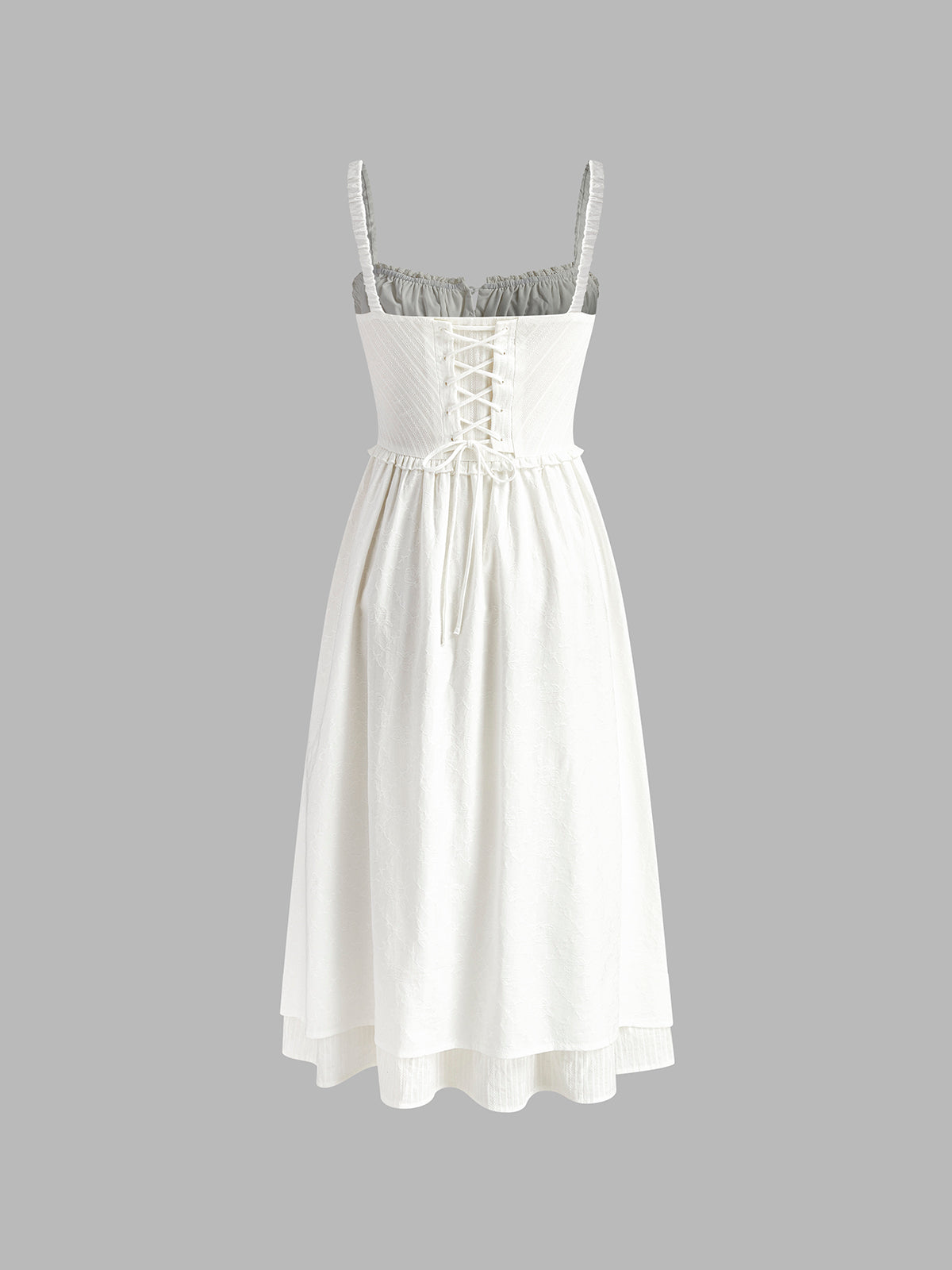 Fiona Spaghetti Strap Midi Dress | Premium Summer Dress