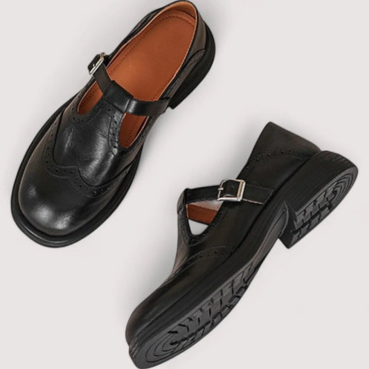 Elegant Comfort | Orthopedic Mary Jane Shoes with Arch Support | Timeless Style for All-Day Wear