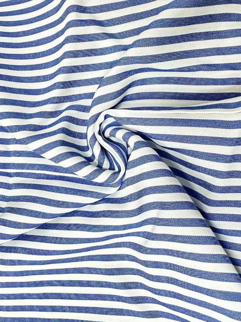 Elegant Striped Summer Dress with Pockets for Effortless Style