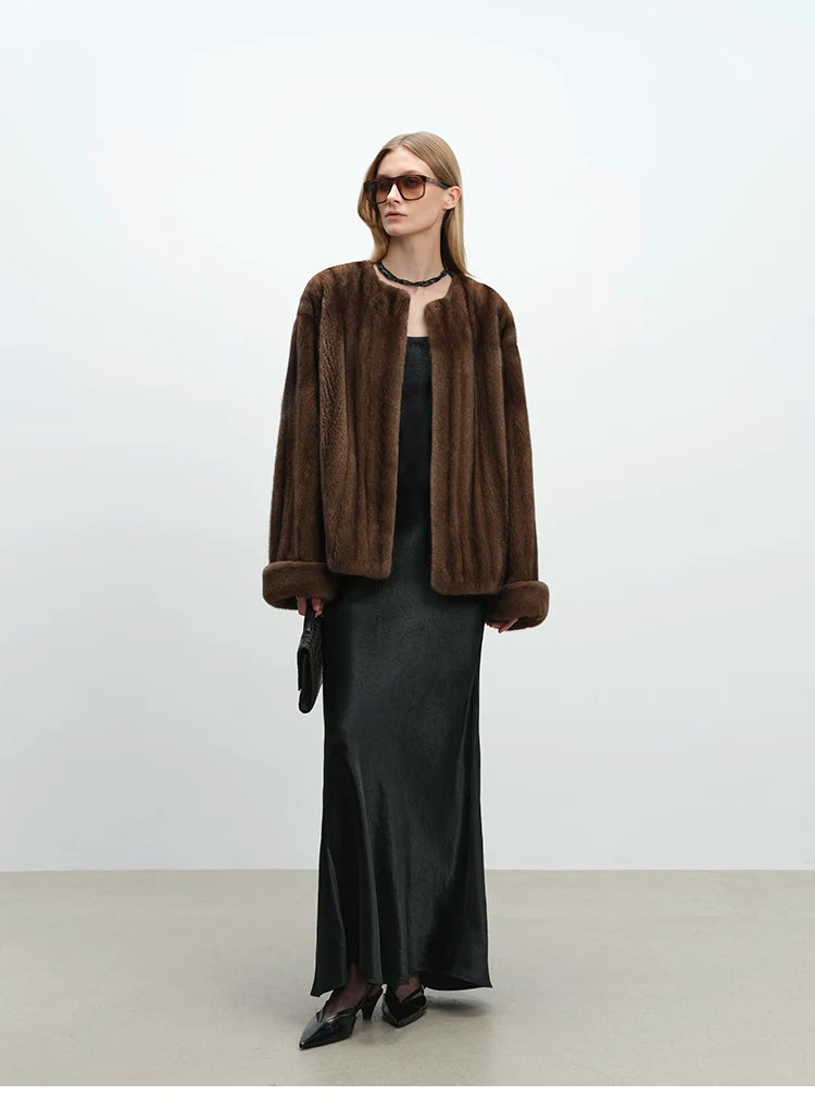 Amaya Collection | Faux Fur Coat Women with Soft Inner Lining | Relaxed Fit for Effortless Style