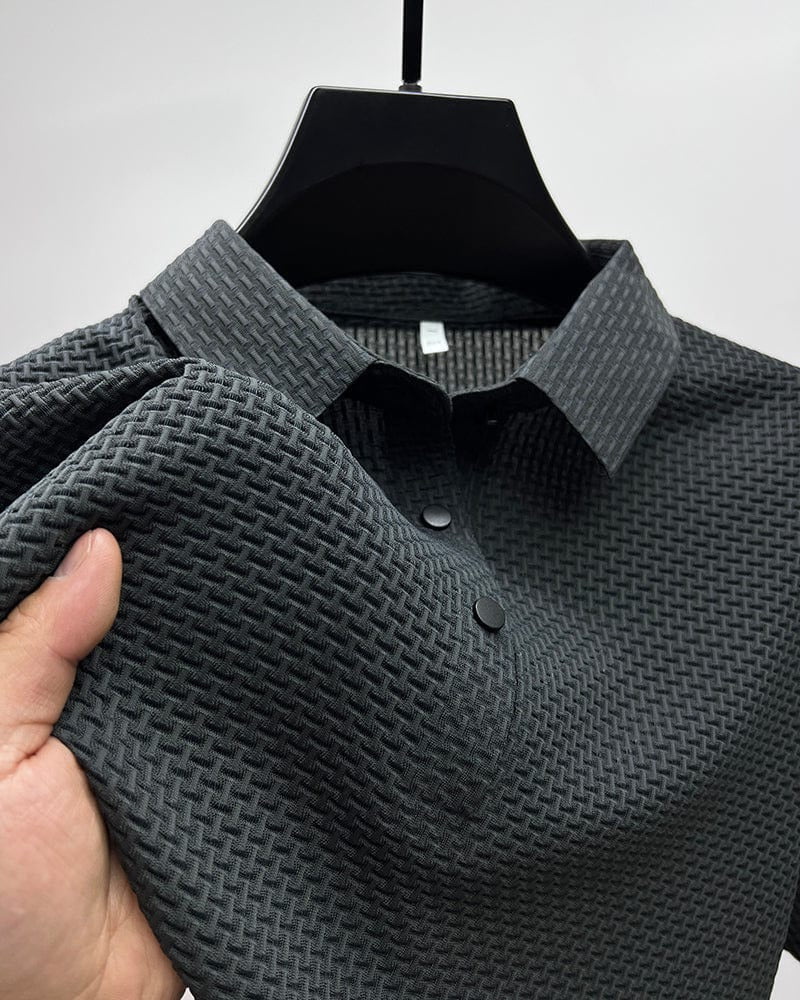 Men's Mesh T-Shirt – Breathable Ventilation Panel Short Sleeve Tee for Casual & Active Wear