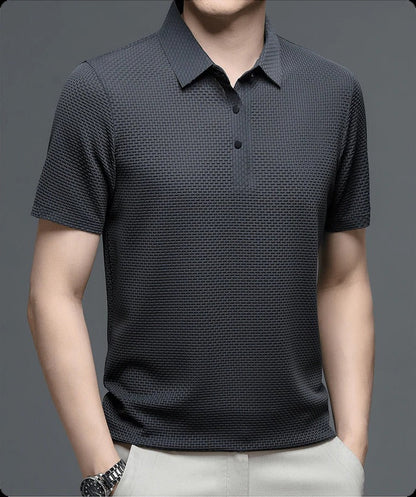 Men's Mesh T-Shirt – Breathable Ventilation Panel Short Sleeve Tee for Casual & Active Wear