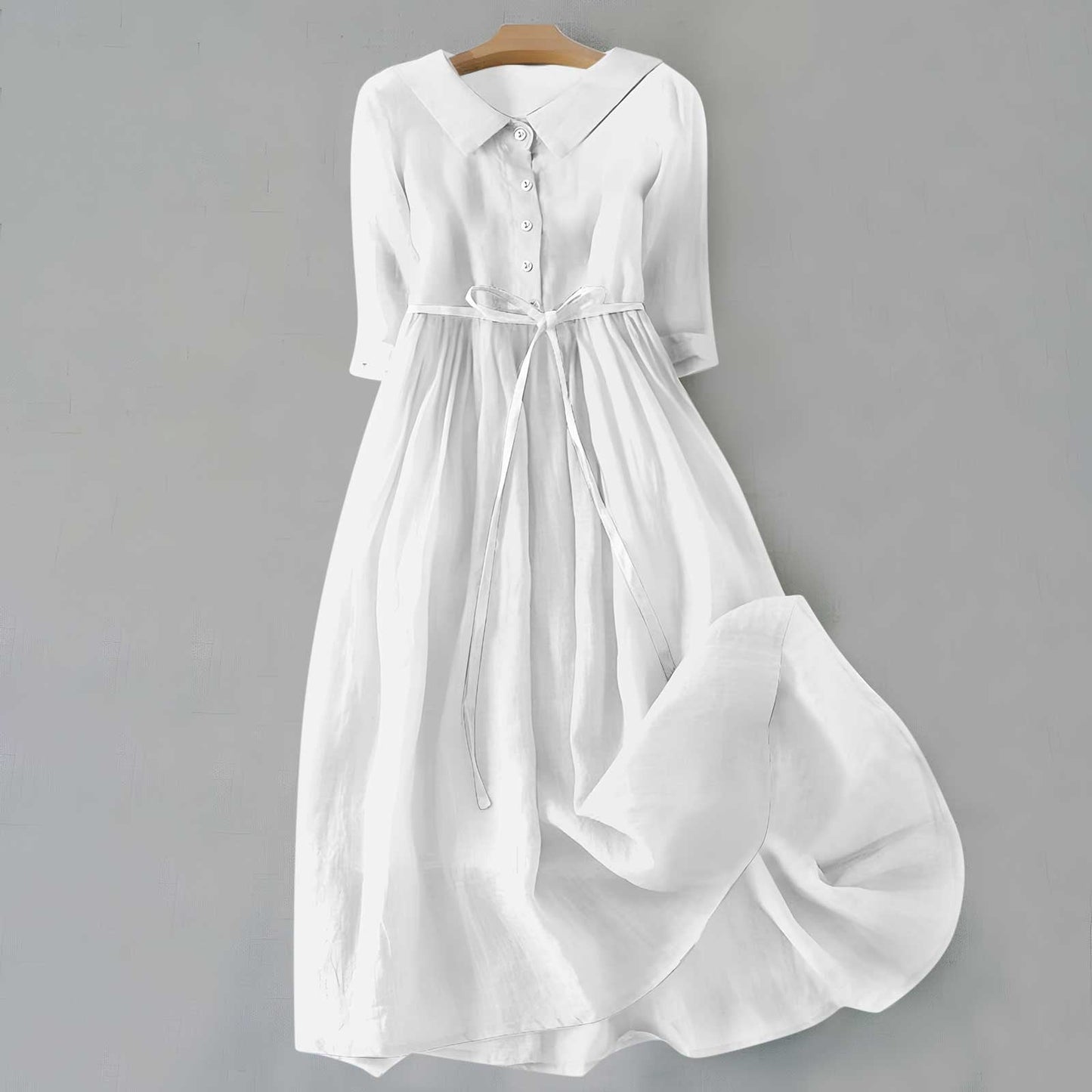 Adriana Tie Waist Maxi Dress | Premium Casual Summer Dress