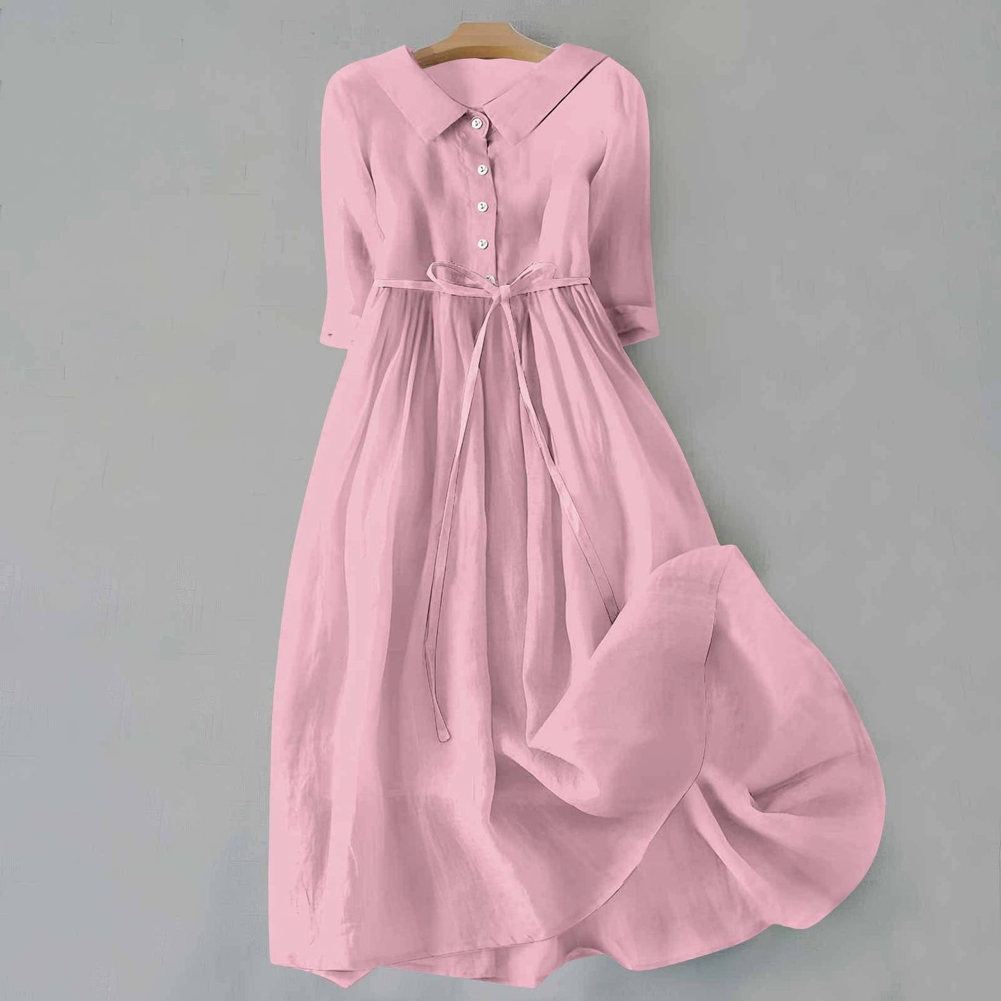 Adriana Tie Waist Maxi Dress | Premium Casual Summer Dress