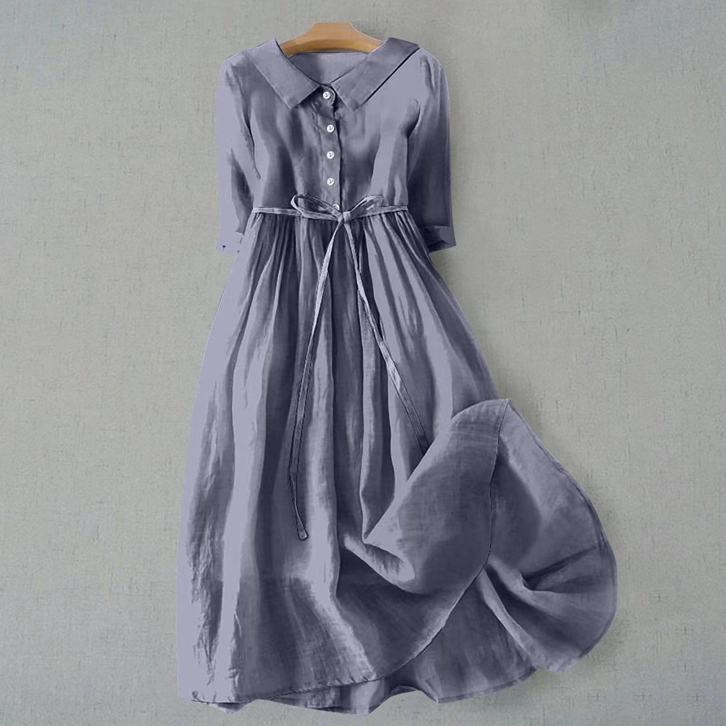 Adriana Tie Waist Maxi Dress | Premium Casual Summer Dress