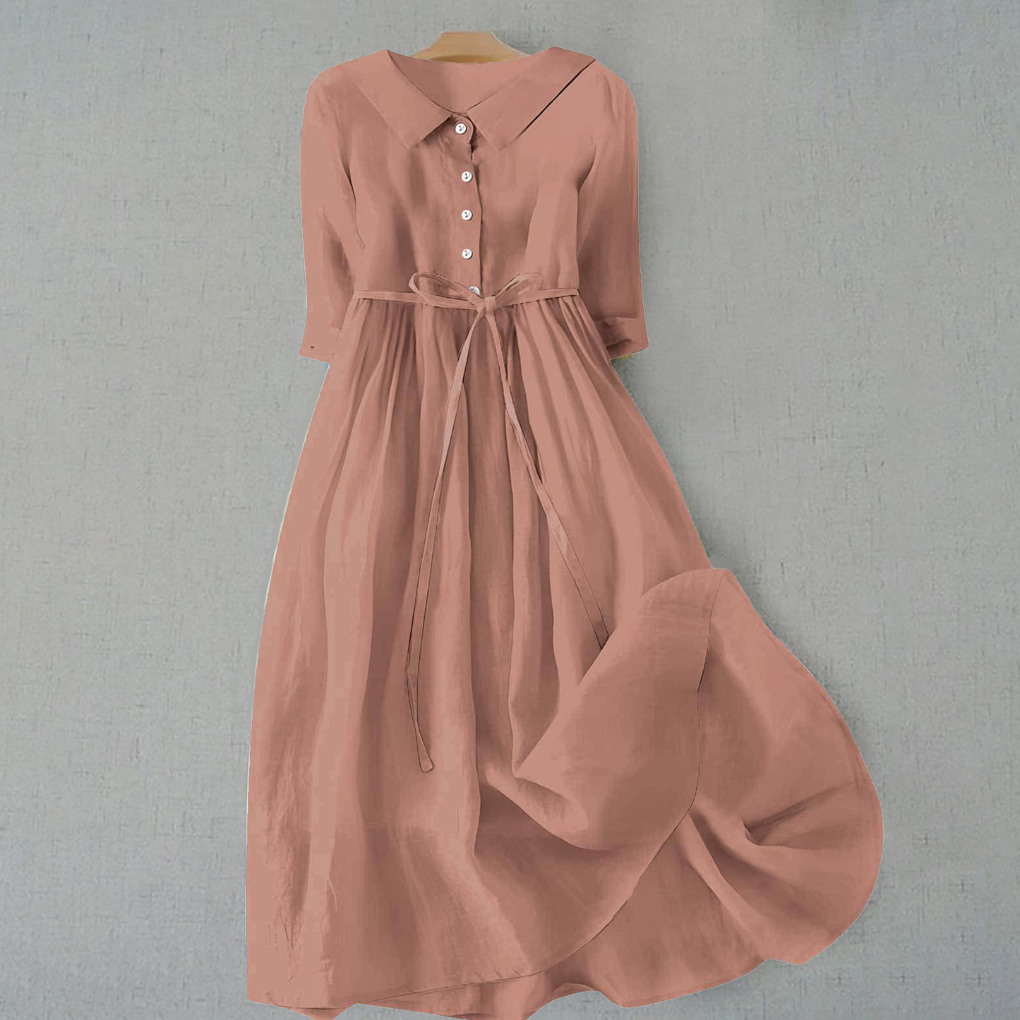 Adriana Tie Waist Maxi Dress | Premium Casual Summer Dress