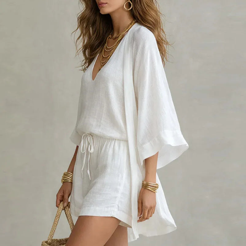 Claudia Collection | Co Ord Set for Women with Breathable Linen Fabric | Effortless Style for Everyday Comfort