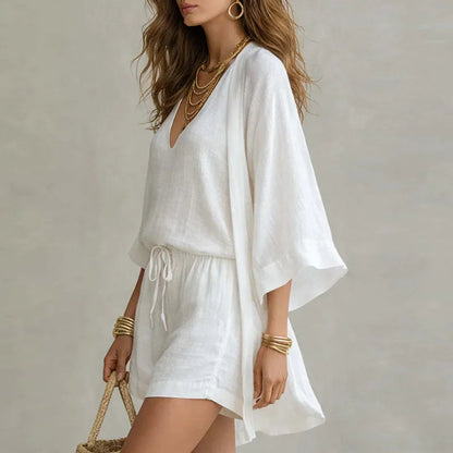 Claudia Collection | Co Ord Set for Women with Breathable Linen Fabric | Effortless Style for Everyday Comfort
