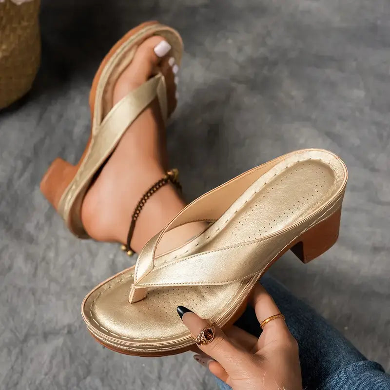 Comfort Steps | Orthopedic Slippers with Ergonomic Heel for Daily Relief