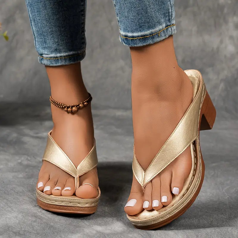 Comfort Steps | Orthopedic Slippers with Ergonomic Heel for Daily Relief