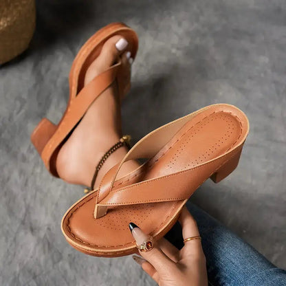 Comfort Steps | Orthopedic Slippers with Ergonomic Heel for Daily Relief