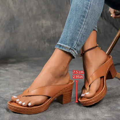 Comfort Steps | Orthopedic Slippers with Ergonomic Heel for Daily Relief