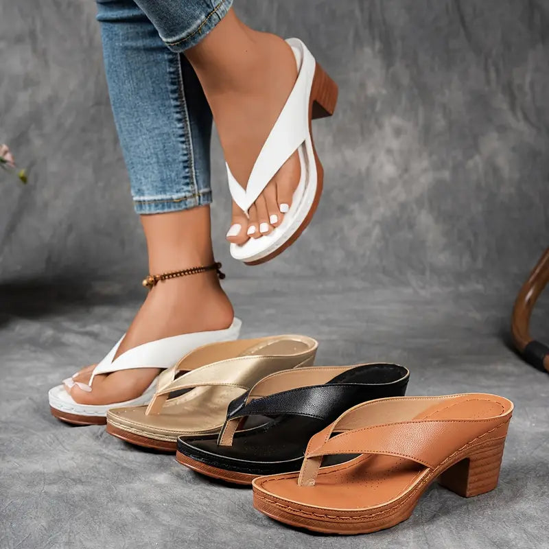 Comfort Steps | Orthopedic Slippers with Ergonomic Heel for Daily Relief