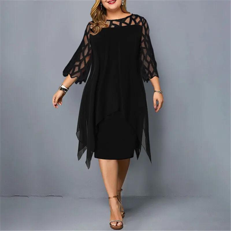 Juliette Elegant Versatile Midi Dress | Premium Plus Size Dress