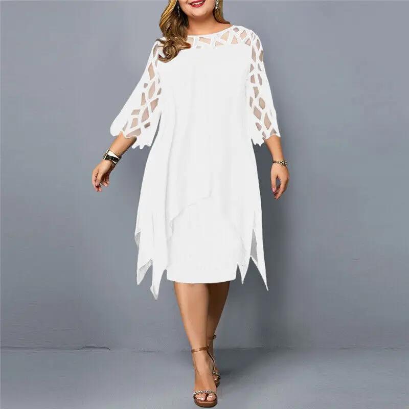 Juliette Elegant Versatile Midi Dress | Premium Plus Size Dress