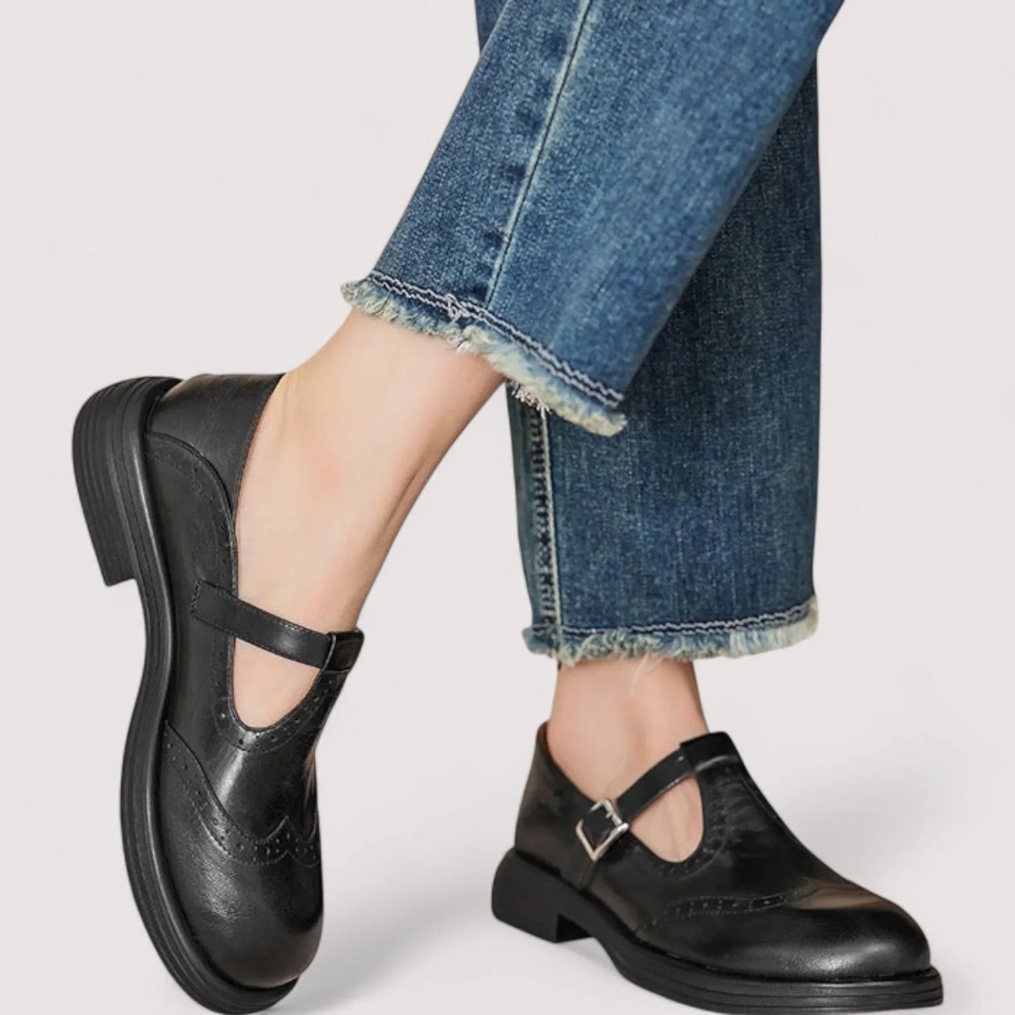 Elegant Comfort | Orthopedic Mary Jane Shoes with Arch Support | Timeless Style for All-Day Wear