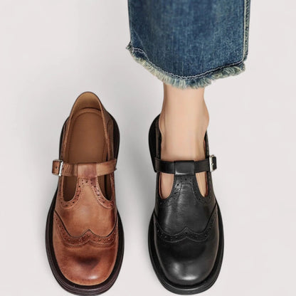 Elegant Comfort | Orthopedic Mary Jane Shoes with Arch Support | Timeless Style for All-Day Wear