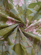 Elegant Floral A-Line Evening Dress with Ruffled Embellishments for Stunning Style
