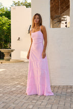 Elegant Maxi Dress | Flowy Minimalist Dianna Dress for Effortless Style