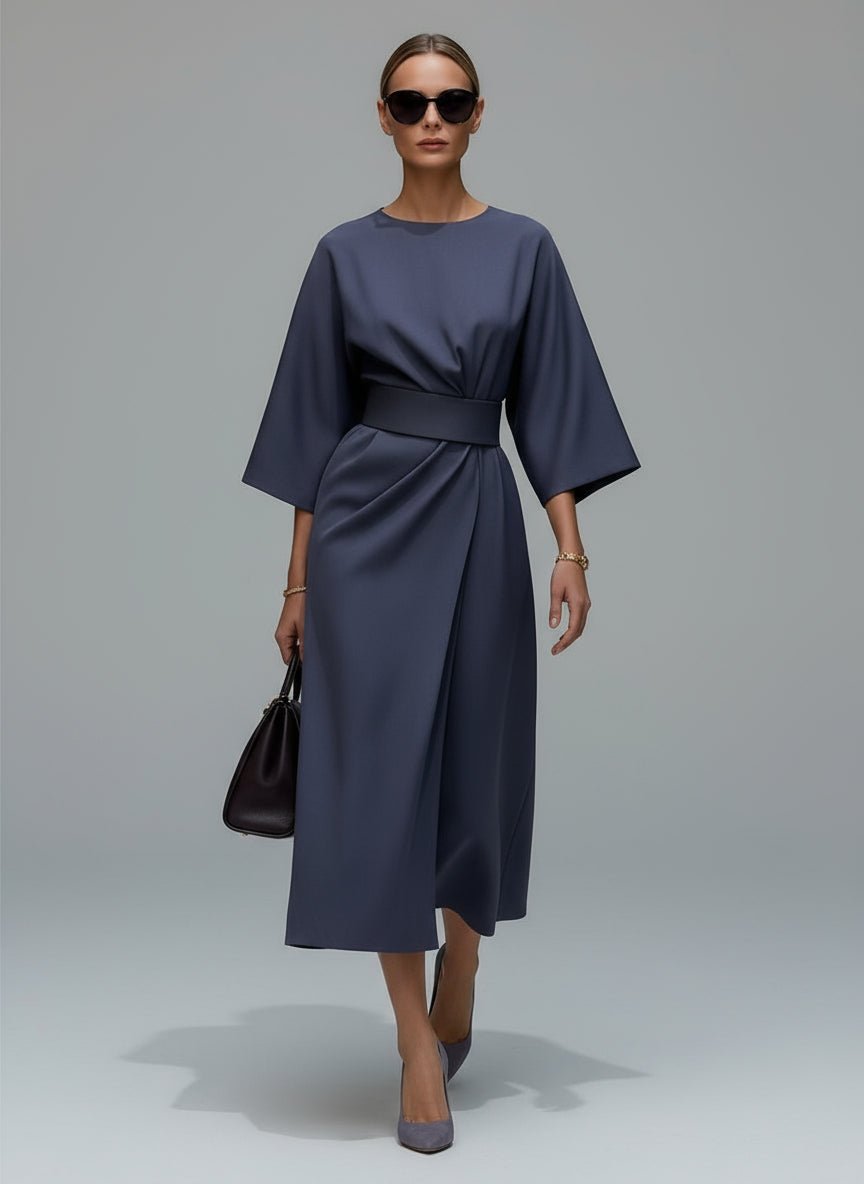 Elegant Maxi Dresses for Women with Wide Sleeves | Flowy Design for Effortless Sophistication