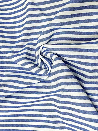 Elegant Striped Summer Dress with Pockets for Effortless Style