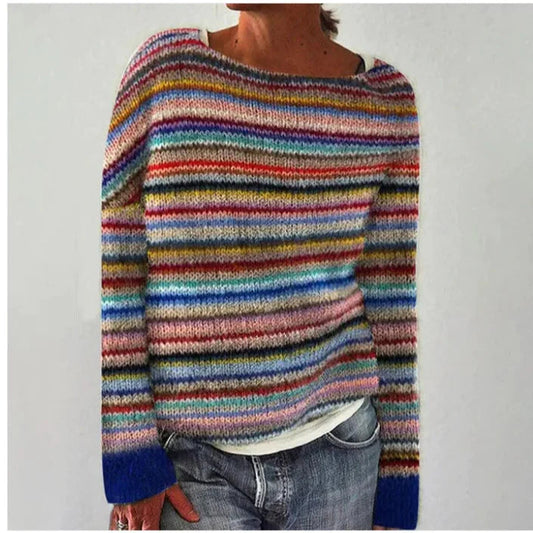Elegant | Women's Nordic-Inspired Sweater with Relaxed Fit | Cozy Warmth for Winter Fashion