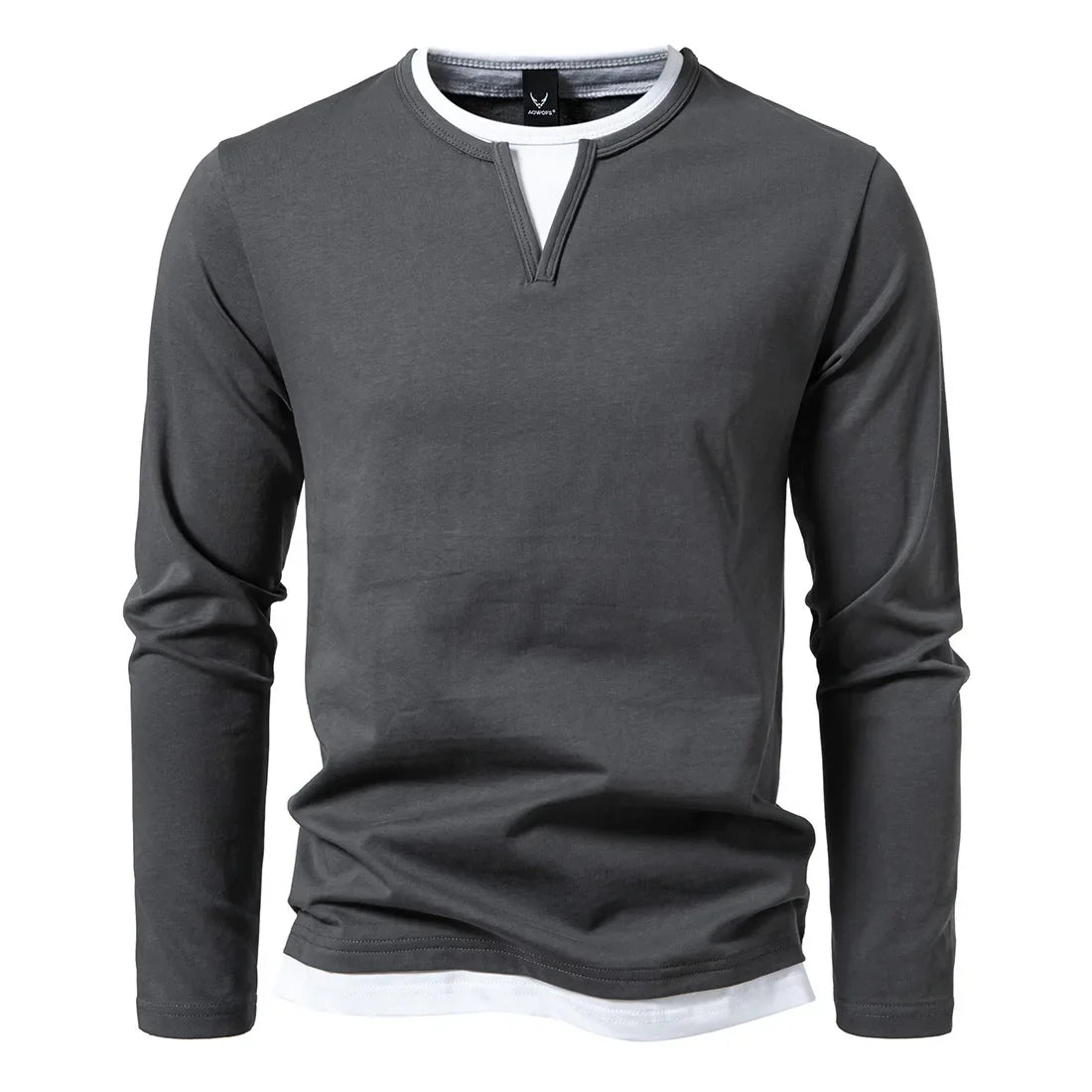 Essential Collection | Mens Long Sleeve T Shirts in Breathable Cotton | Modern Fit for Everyday Comfort