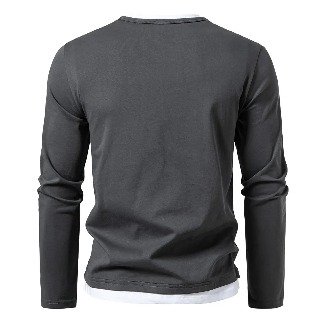 Essential Collection | Mens Long Sleeve T Shirts in Breathable Cotton | Modern Fit for Everyday Comfort