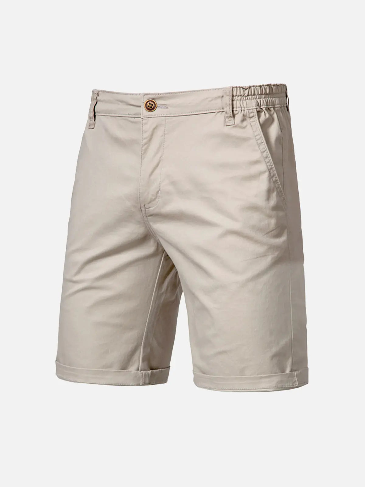 Everyday Essentials | Men's Cotton Cargo Shorts with Multiple Pockets | Slim Fit for Comfort and Versatility