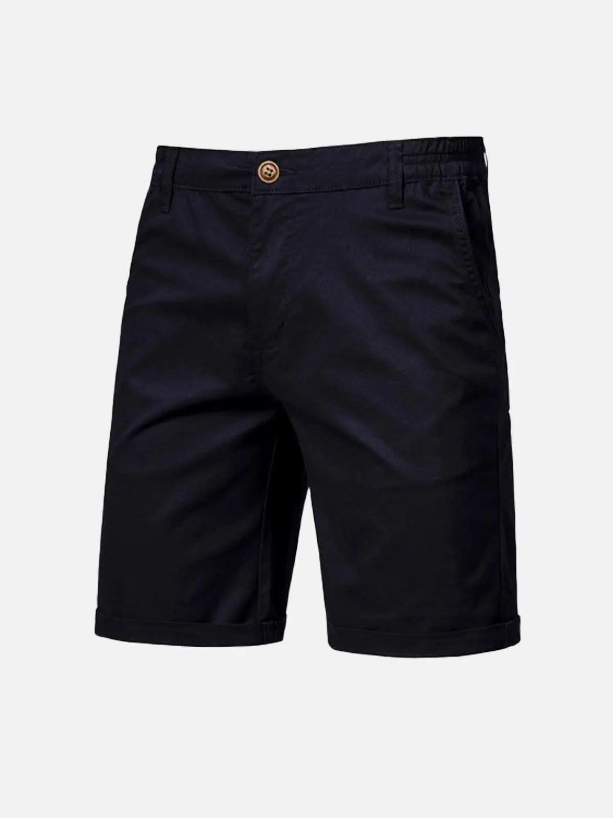 Everyday Essentials | Men's Cotton Cargo Shorts with Multiple Pockets | Slim Fit for Comfort and Versatility