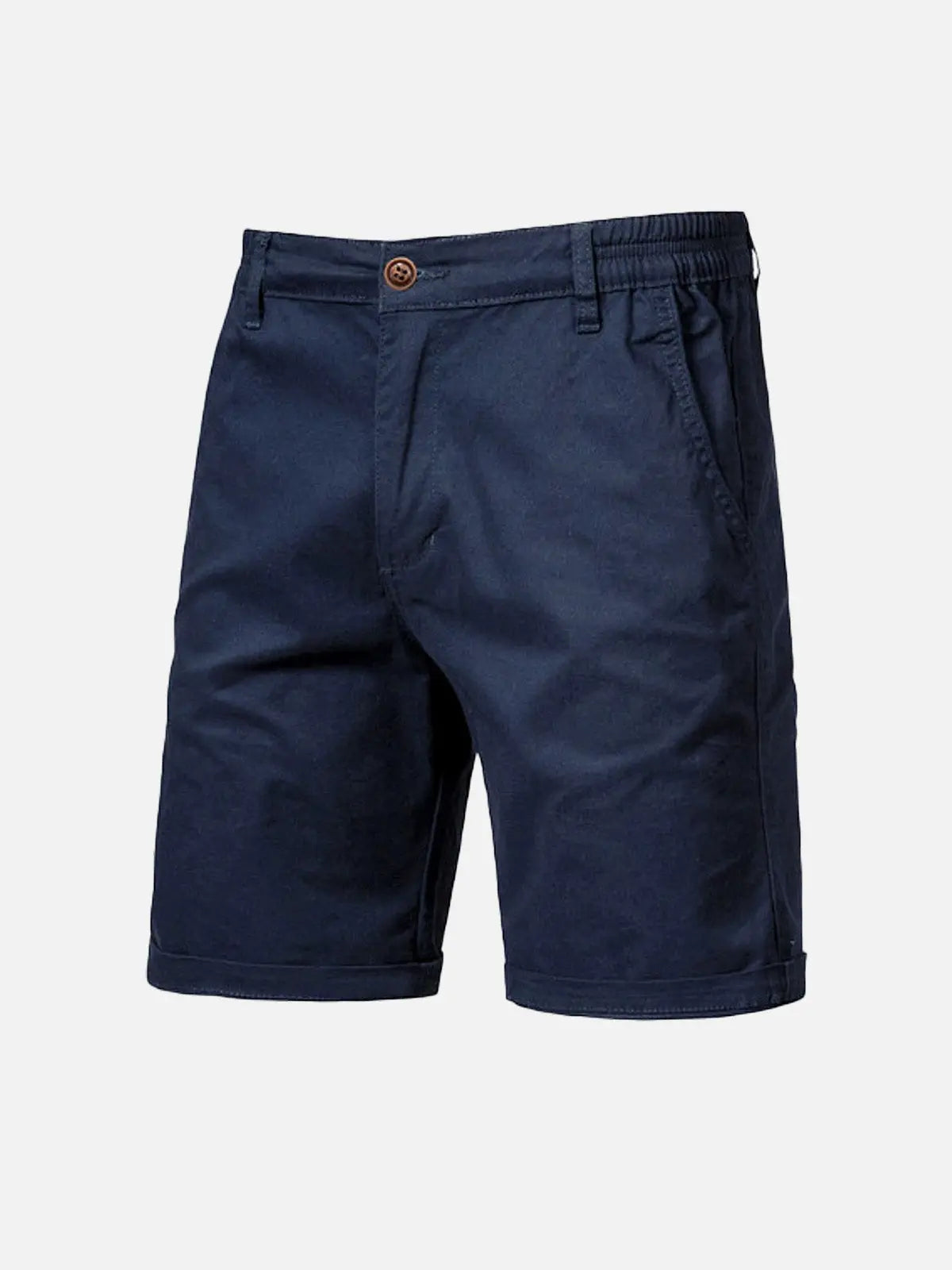 Everyday Essentials | Men's Cotton Cargo Shorts with Multiple Pockets | Slim Fit for Comfort and Versatility