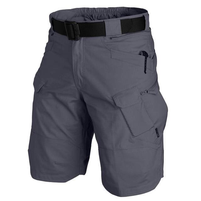 Men's Cargo Shorts | Relaxed Fit Multi-Pocket Elastic Waist