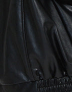 Dakota™ Oversized Faux Leather Bomber Jacket — Boxy Fit
