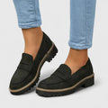 Strideway™ Orthopedic Loafers – Cushioned Arch Support Slip-On Shoes for Women