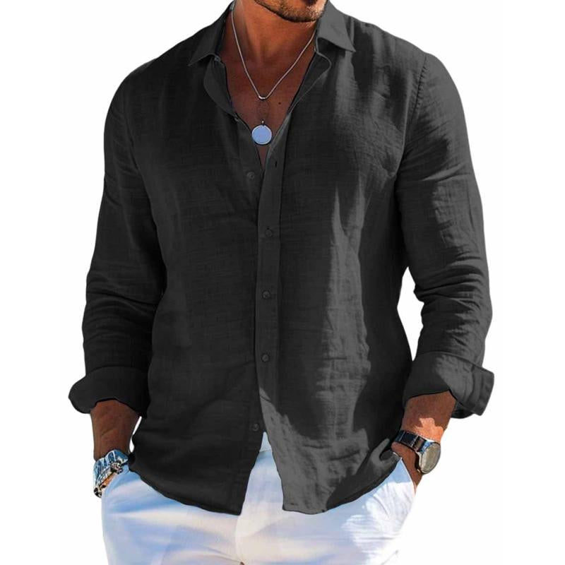 Lewis Collection | Men's Dress Shirt with Classic Collar | Relaxed Fit for Effortless Style