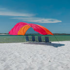 WindHush™ Lightweight Beach Canopy — Wind-Stable, Noise-Reducing Shade