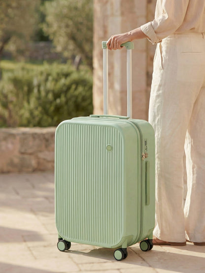 Lyon | Hard-Shell Suitcase with Integrated Cup Holder | Lightweight Luggage for Easy Travel