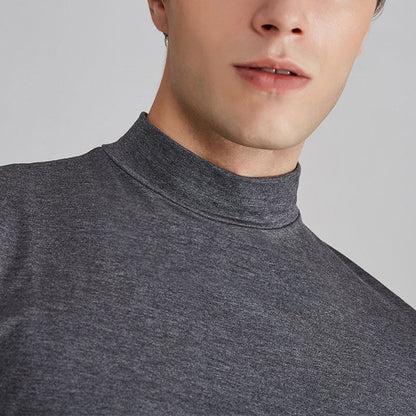 Men's Turtleneck Sweater – Cotton Blend Slim Fit Turtleneck for Casual & Smart Casual Wear
