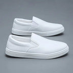 Men's Slip-On Minimalist Sneakers | Elastic Panel