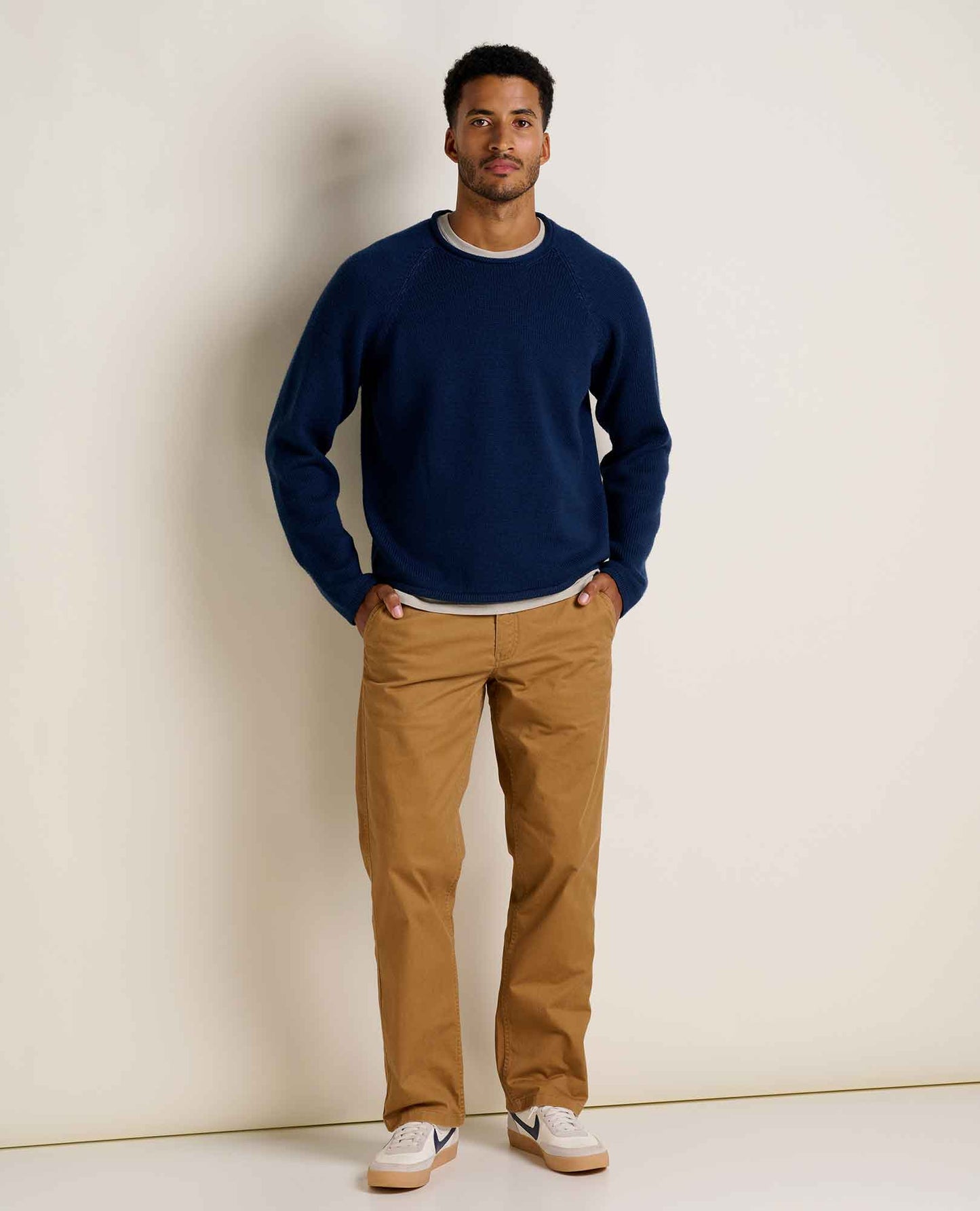 Men's Merino Wool Rollneck Sweater – Itch-Free Knit Turtleneck Sweater for Casual & Smart Casual Wear