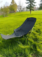 Outdoor Comfort | Heavy-Duty Foldable Beach Chair with Adjustable Height | Portable Design for Relaxation