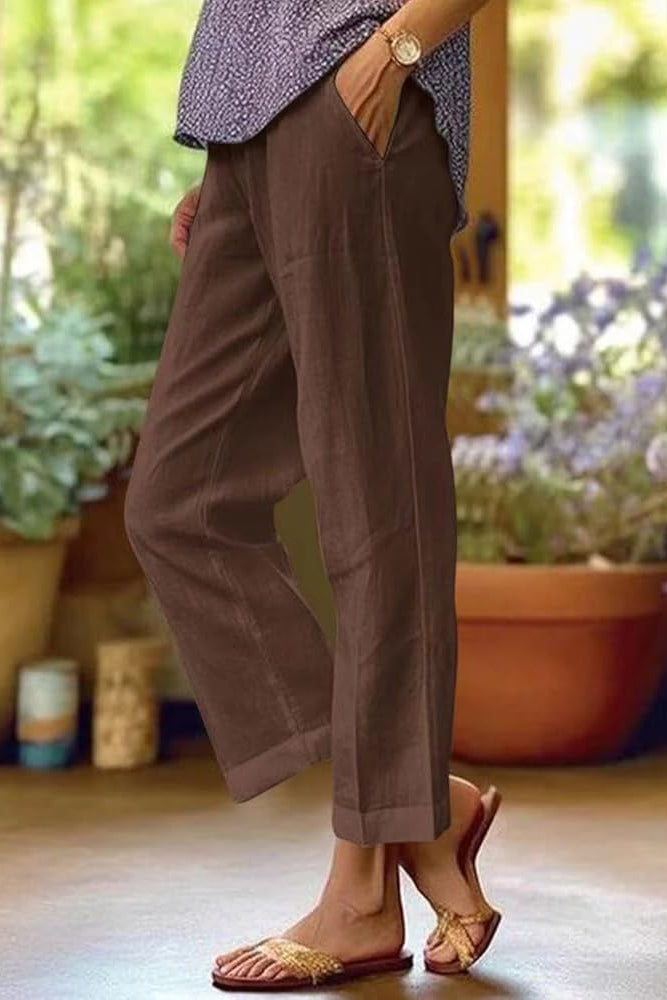 Rita Collection | Light Summer Trousers with Airy Comfort | Flattering Fit for Effortless Style