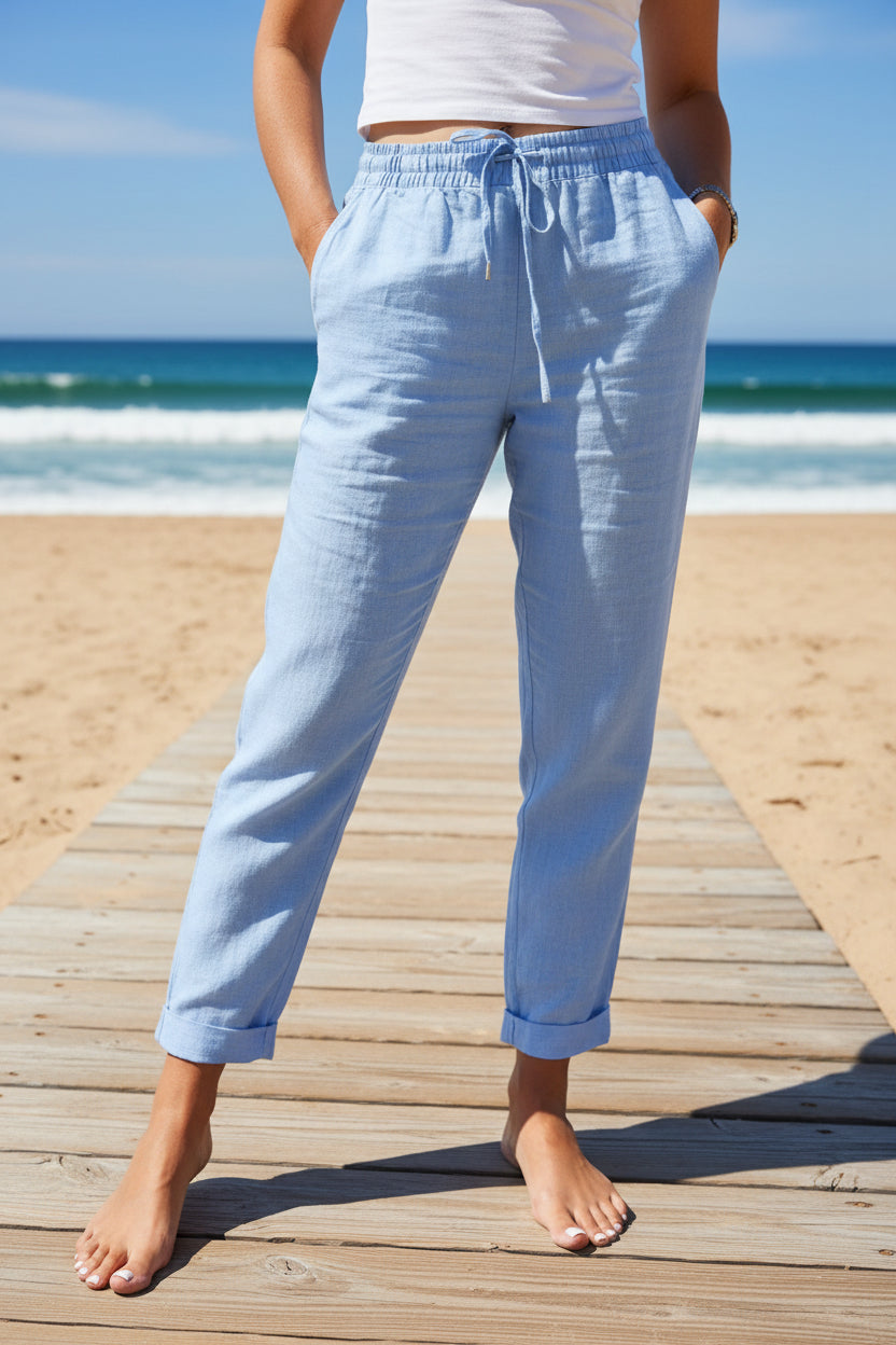 Women's Stretchy Lightweight Pants | Susan
