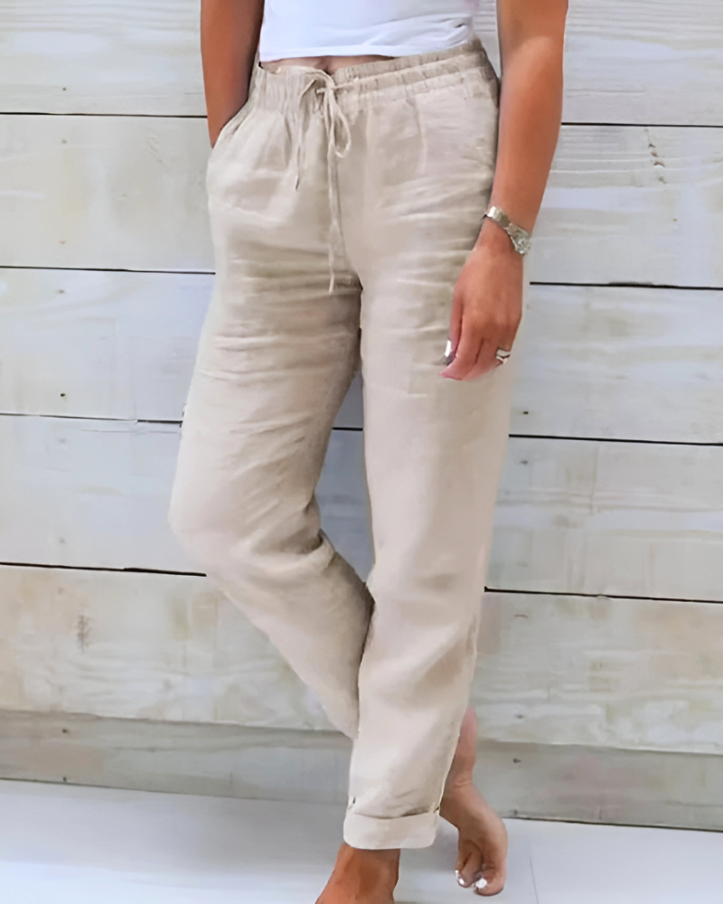 Women's Stretchy Lightweight Pants | Susan