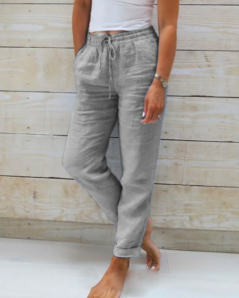 Women's Stretchy Lightweight Pants | Susan