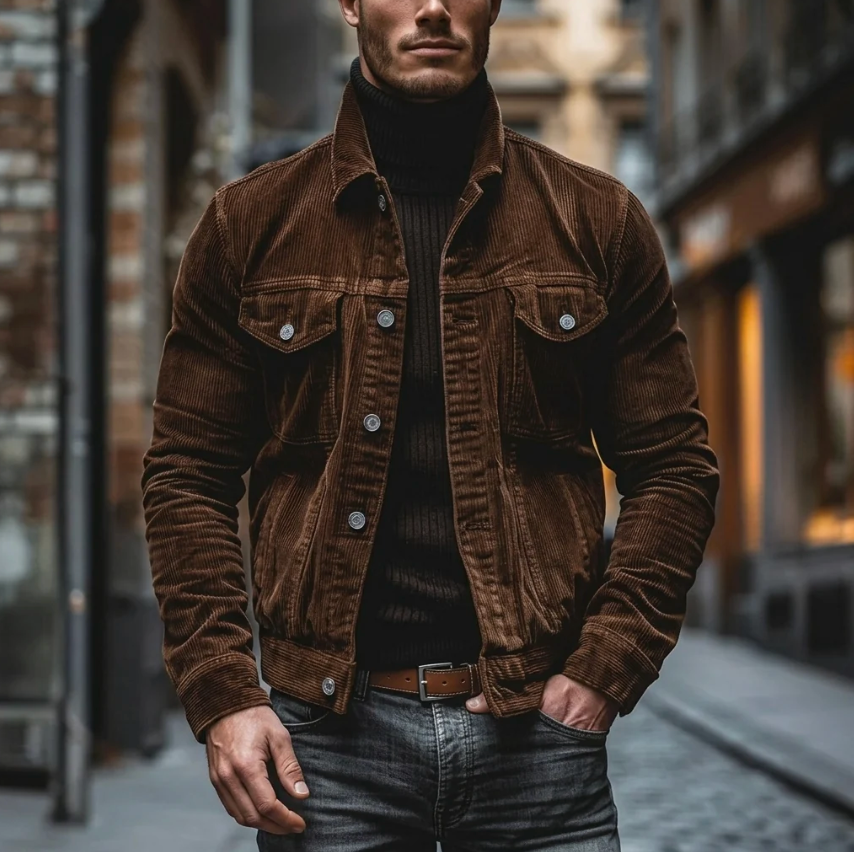 Foster | Classic Corduroy Trucker Jacket