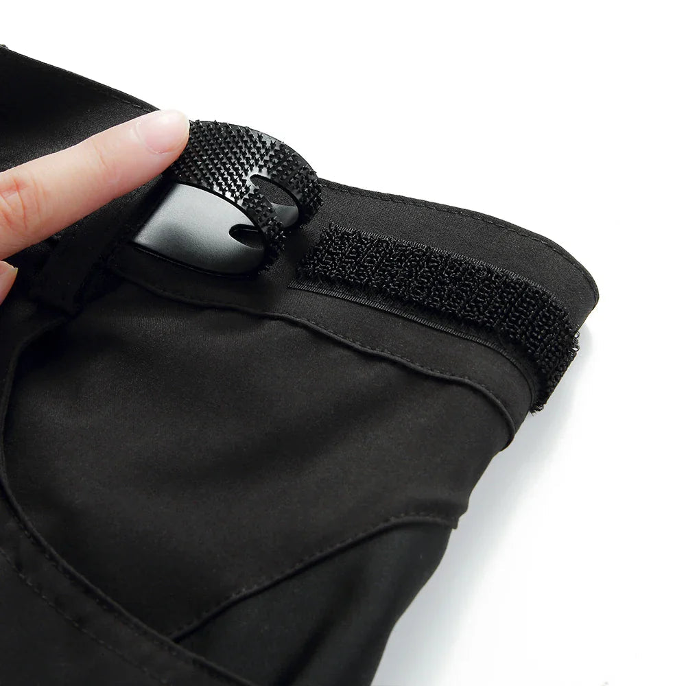 Men's Cycling Shorts – Padded Gel Liner Quick-Dry MTB Shorts with Zippered Pockets for Mountain Biking