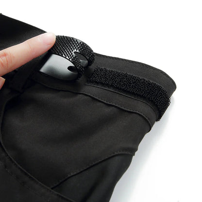 Men's Cycling Shorts – Padded Gel Liner Quick-Dry MTB Shorts with Zippered Pockets for Mountain Biking
