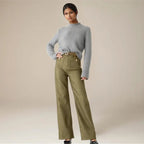 Tailored Denim | Women's High-Waist Wide-Leg Jeans with Structured Fit | Elegant Style for Everyday Wear