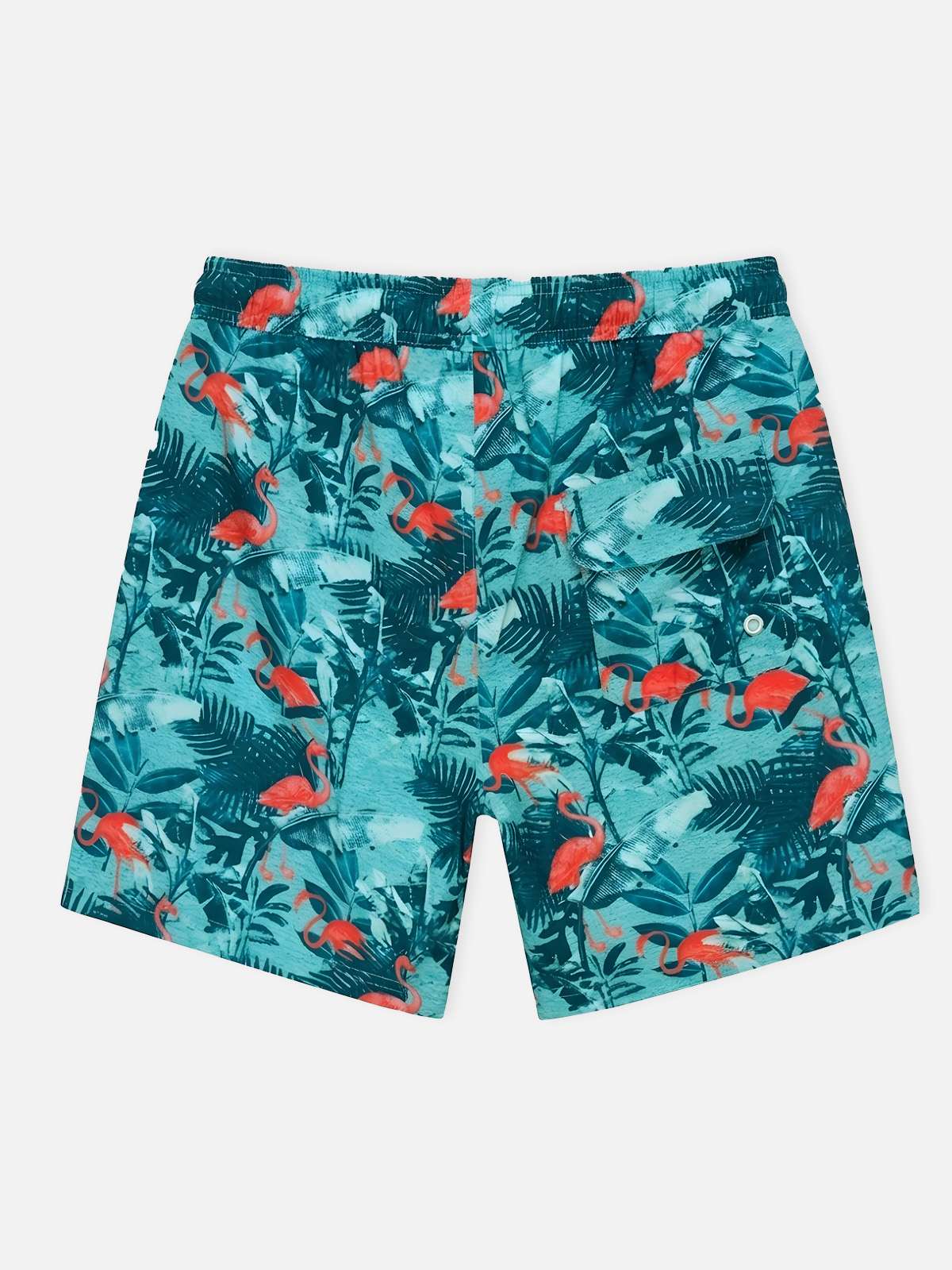 Tropical Vibes | Men's Slim Fit Swim Trunks with Adjustable Drawstring | Lightweight Comfort for Beach Days